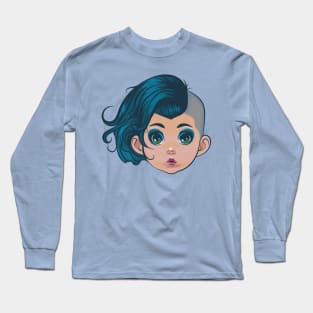 Asymmetrical Dream Girl Long Sleeve T-Shirt